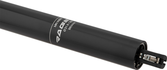Kind Shock Tige de Selle RAGE-iS 70 mm - black/31,6 mm / 358 mm / SB 0 mm / sans télécommande