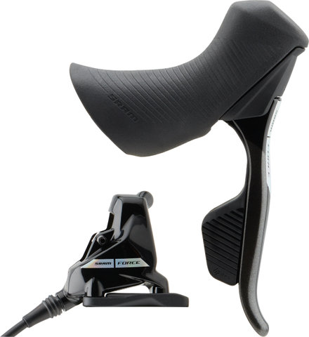 SRAM Force D2 eTap AXS HRD Disc Brake with Shift/Brake Lever - black-iridescent/Rear wheel/Right (side-specific)
