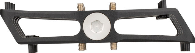 NC-17 Pedales de plataforma Sudpin IV XL Ti TNT - negro/106 mm/122 mm