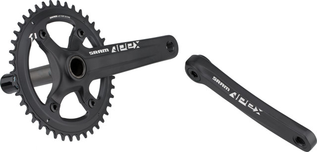 SRAM Set de Pédalier Apex 1 GXP 1x10/1x11 vitesses, 110 mm - black/172,5 mm