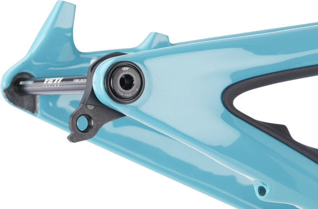 Yeti Cycles SB120 TURQ Carbon 29" frame kit - turq/L/120 mm/12 mm Thru Axle