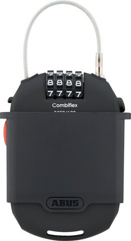 ABUS Combiflex 2503 Kabelschloss mit UCH Hülle - black