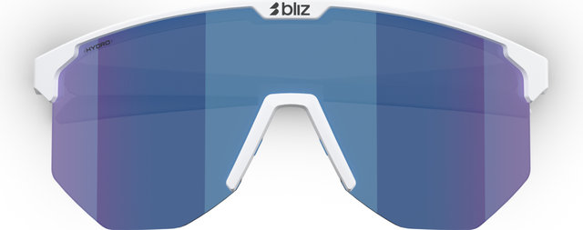 Bliz Hero Sports Glasses - matte white | blue multicolor