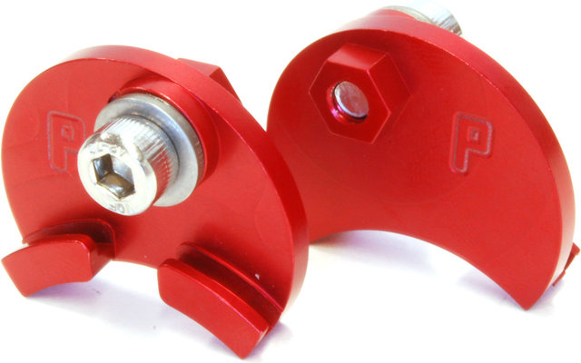 PAUL Set de Porte-Câbles Croisés Moon Unit Cable Carrier - red/set (roue avant et arrière)