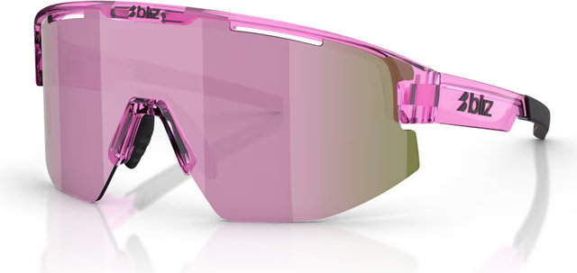 Bliz Matrix Small Sports Glasses - transparent pink