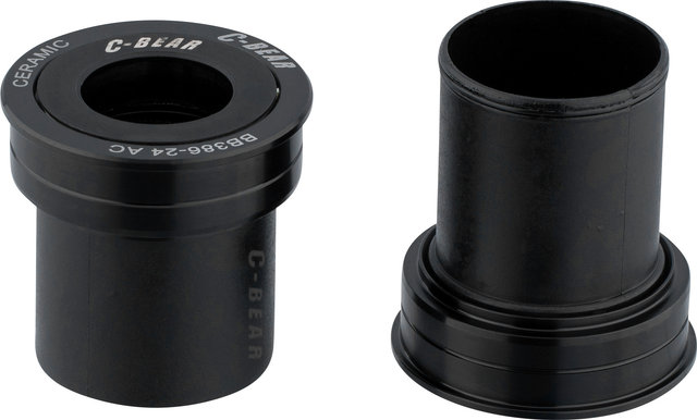 C-BEAR BB386EVO Shimano Cyclocross Bottom Bracket, 46 x 86.5 mm - black/BB386 Evo