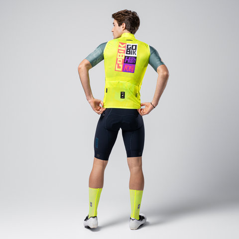 GOBIK Gilet Plus 2.0 High Key Edition - liquid lime/M
