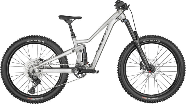Scott Ransom 400 24" Kids Bike - 2023 Model - cool raw alloy-black/universal