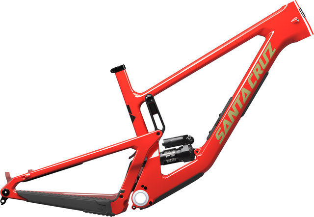 Kit de cuadro 5010 5 CC RockShox Super Deluxe Ultimate Mixed - gloss red/S