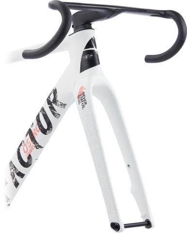 OSTRO Gravel V.A.M. Disc Carbon Rahmenkit - white grunge/54 cm