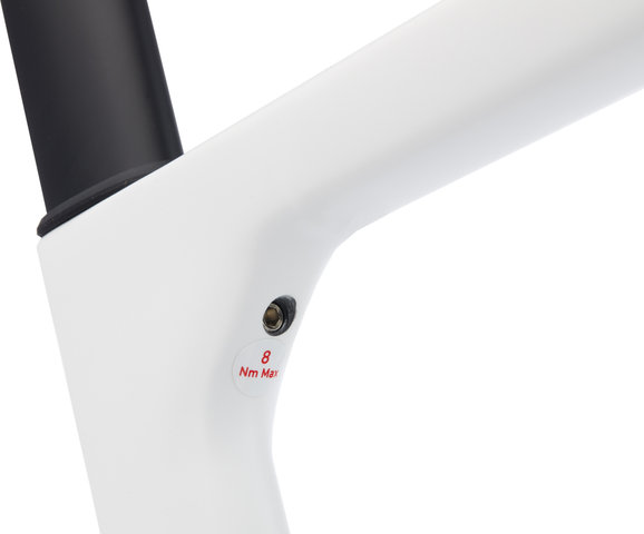 OSTRO Gravel V.A.M. Disc Carbon Rahmenkit - white grunge/54 cm