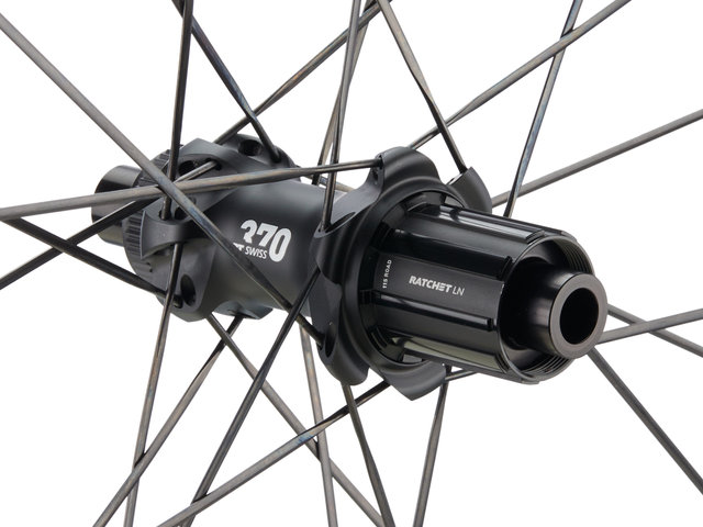 DT Swiss Set de Roues G 1800 SPLINE 25 Disc Center Lock 27,5" - noir/Set de 27,5" (avant 12x100 + arrière 12x142) Shimano