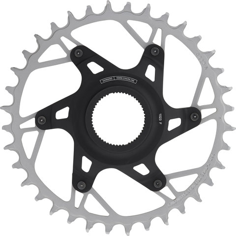 SRAM Chainring T-Type XX Eagle Transmission Direct Mount for Shimano - black-silver/36 tooth