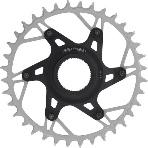 SRAM Kettenblatt T-Type XX Eagle Transmission Direct Mount für Shimano - black-silver/36 Zähne