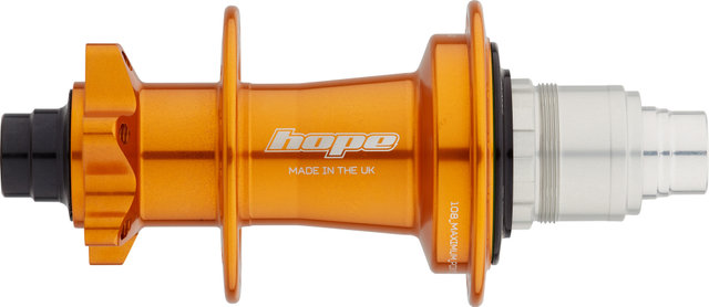 Hope Moyeu Arrière Pro 5 DH Disc 6 trous avec Roue Libre en Aluminium - orange/12 x 157 mm / 32 trous / SRAM XD