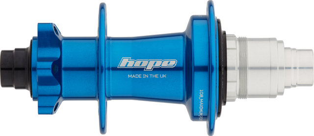 Hope Buje trasero Pro 5 DH Disc 6 agujeros con rueda libre de aluminio - blue/12 x 157 mm / 32 Agujeros / SRAM XD