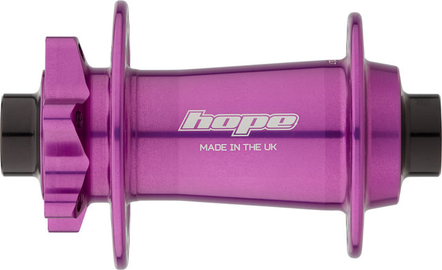 Hope Buje delantero Pro 5 Disc 6 agujeros Boost - purple/15 x 110 mm / 32 agujeros