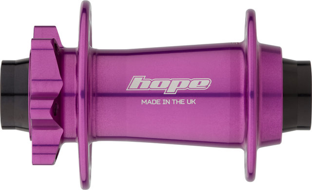Hope Buje delantero Pro 5 Disc 6 agujeros Boost - purple/20 x 110 mm / 32 agujeros