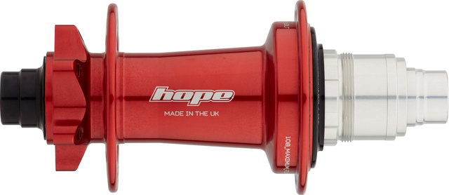 Hope Buje trasero Pro 5 Disc 6 agujeros Super Boost - red/12 x 157 mm / 32 Agujeros / SRAM XD