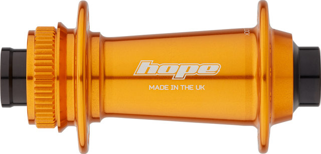 Hope Buje delantero Pro 5 Disc Center Lock Boost - naranja/15 x 110 mm / 32 agujeros