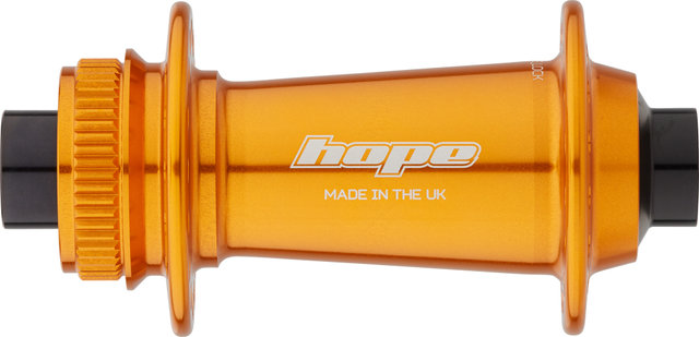 Hope Buje delantero Pro 5 Disc Center Lock Boost - naranja/12 x 110 mm / 32 Loch