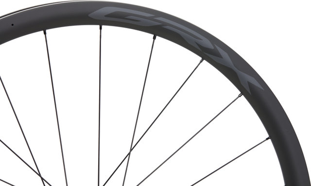 Shimano WH-RX870-TL GRX Disc Center Lock Carbon 28" Laufradsatz - schwarz/142 mm/100 mm/28"/Shimano Road/100 mm/Shimano Road/100 mm/142 mm