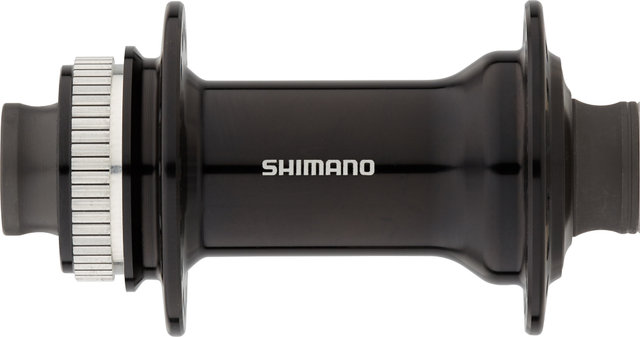 Shimano Moyeu Avant HB-TC500-15 Disc Center Lock pour Axe Traversant de 15 mm - noir/15 x 100 mm / 32 trous