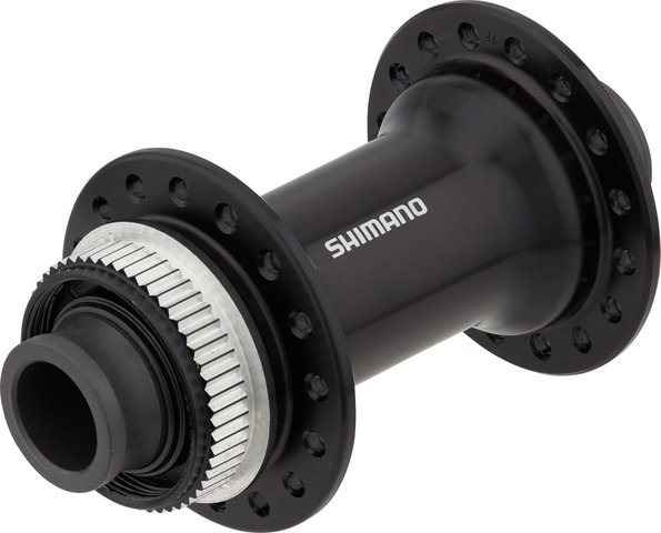 Shimano Moyeu Avant HB-TC500-15 Disc Center Lock pour Axe Traversant de 15 mm - noir/15 x 100 mm / 32 trous