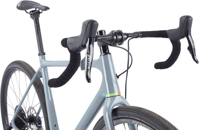 WI.DE Force Eagle AXS ENVE 28" Carbon Gravel Bike - grey/M