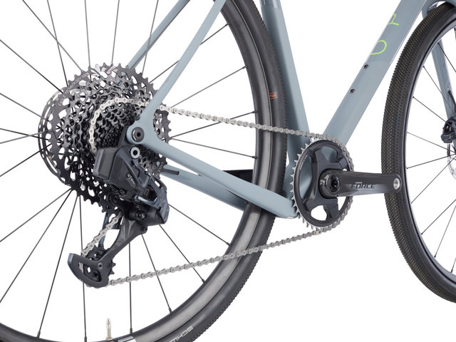 WI.DE Force Eagle AXS ENVE 28" Carbon Gravel Bike - grey/M