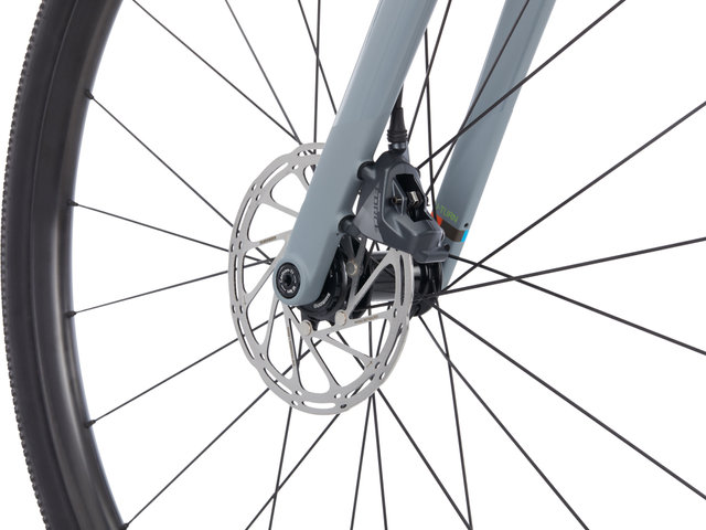 WI.DE Force Eagle AXS ENVE 28" Carbon Gravel Bike - grey/M