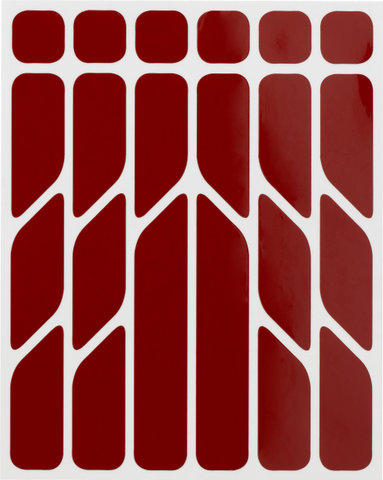 rie:sel design Re:Flex Everywhere Reflector Set - red | universal
