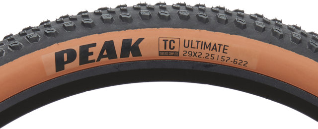 Goodyear Peak Ultimate Tubeless Complete 29" Folding Tyre - black-tan/29x2.25