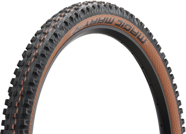 Magic Mary Evolution ADDIX Soft Super Trail 29" Folding Tyre - black-bronze skin/29x2.4