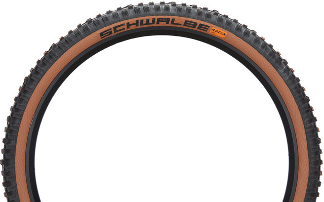 Schwalbe Cubierta plegable Magic Mary Evolution ADDIX Soft Super Trail 29" - negro-bronze skin/29x2,4