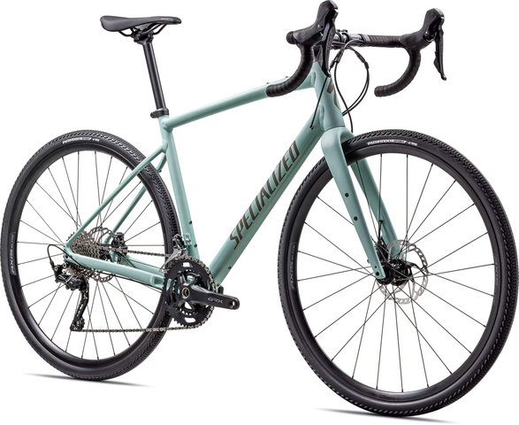 Diverge Elite E5 28" Gravelbike Modell 2023 - satin white sage-taupe/54 cm