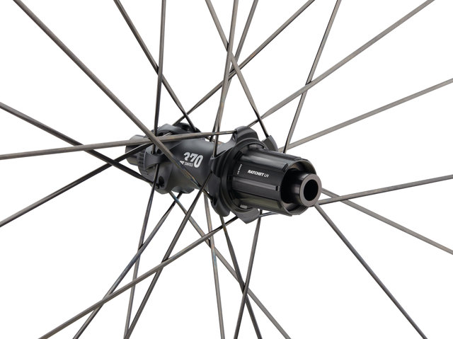 DT Swiss E 1800 SPLINE 23 Center Lock Disc 28" Wheelset - black/28" set (front 12x100 + rear 12x142) Shimano