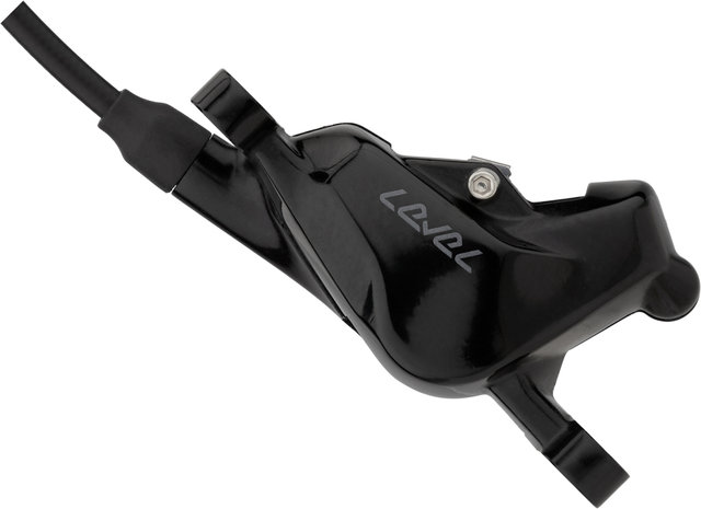 SRAM Level Silver Stealth 2-Piston Scheibenbremse - black anodized/VR