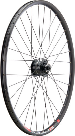 Juego de ruedas Urban Alivio Disc 6 agujeros DT Swiss 533D 28" - negro/28" set (RD 9x100 Dynamo + RT 10x135) Shimano