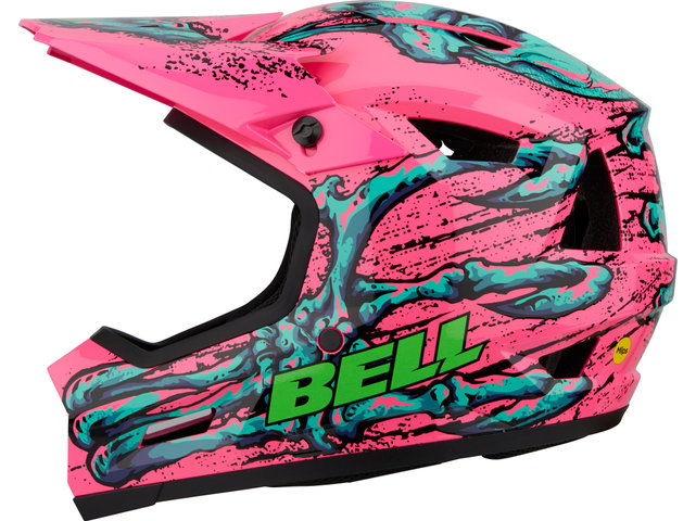 Casque Intégral Sanction 2 DLX MIPS - bonehead gloss pink-turquoise/55 - 57 cm