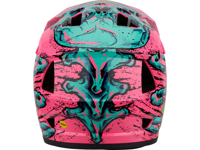 Casque Intégral Sanction 2 DLX MIPS - bonehead gloss pink-turquoise/55 - 57 cm