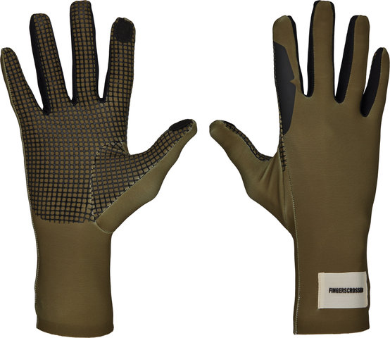 FINGERSCROSSED Guantes de dedos completos Gloves Mid Season - olive/M