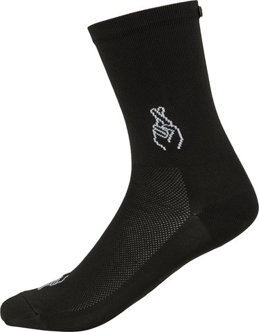 FINGERSCROSSED Chaussettes Logo - black/39-42