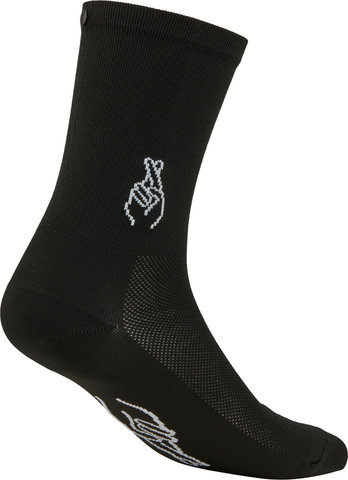 FINGERSCROSSED Logo Socken - black/39-42