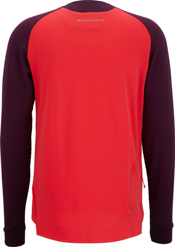 SingleTrack Fleece Trikot - aubergine/M