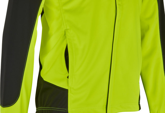 C5 GORE WINDSTOPPER Thermo Trail Jacke - black-neon yellow/M
