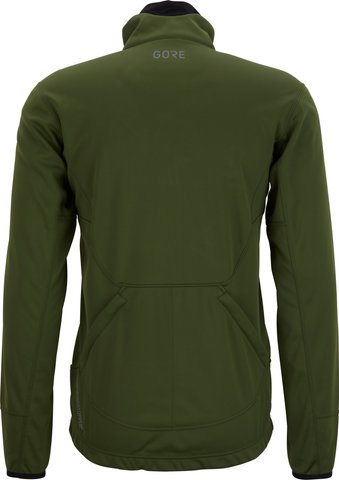 C5 GORE WINDSTOPPER Thermo Trail Jacke - utility green/M