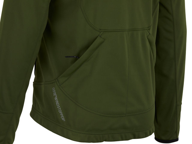 C5 GORE WINDSTOPPER Thermo Trail Jacke - utility green/M