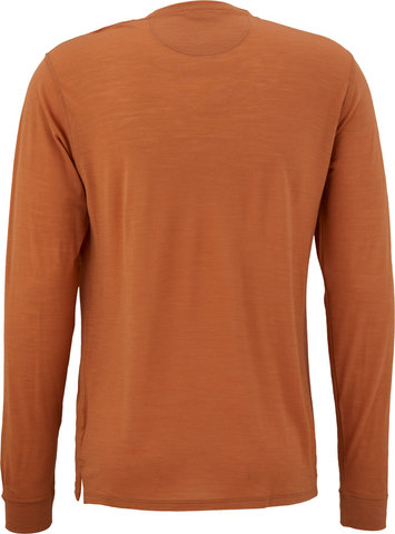 Shirt Capilene Cool Merino L/S - fertile brown/M