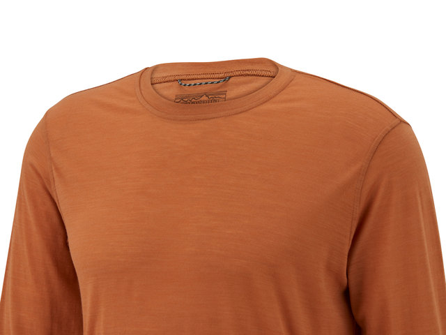 Shirt Capilene Cool Merino L/S - fertile brown/M